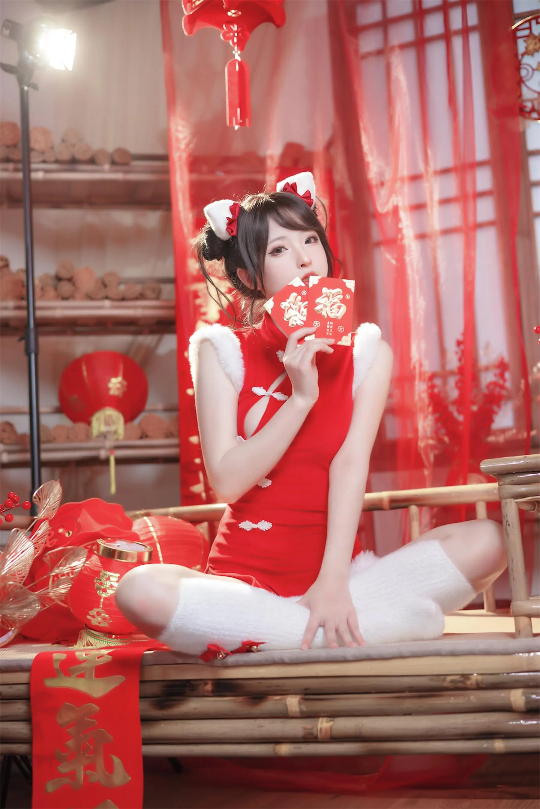 清水由乃 – NO.45 2023新年旗袍 [77P]插图9
